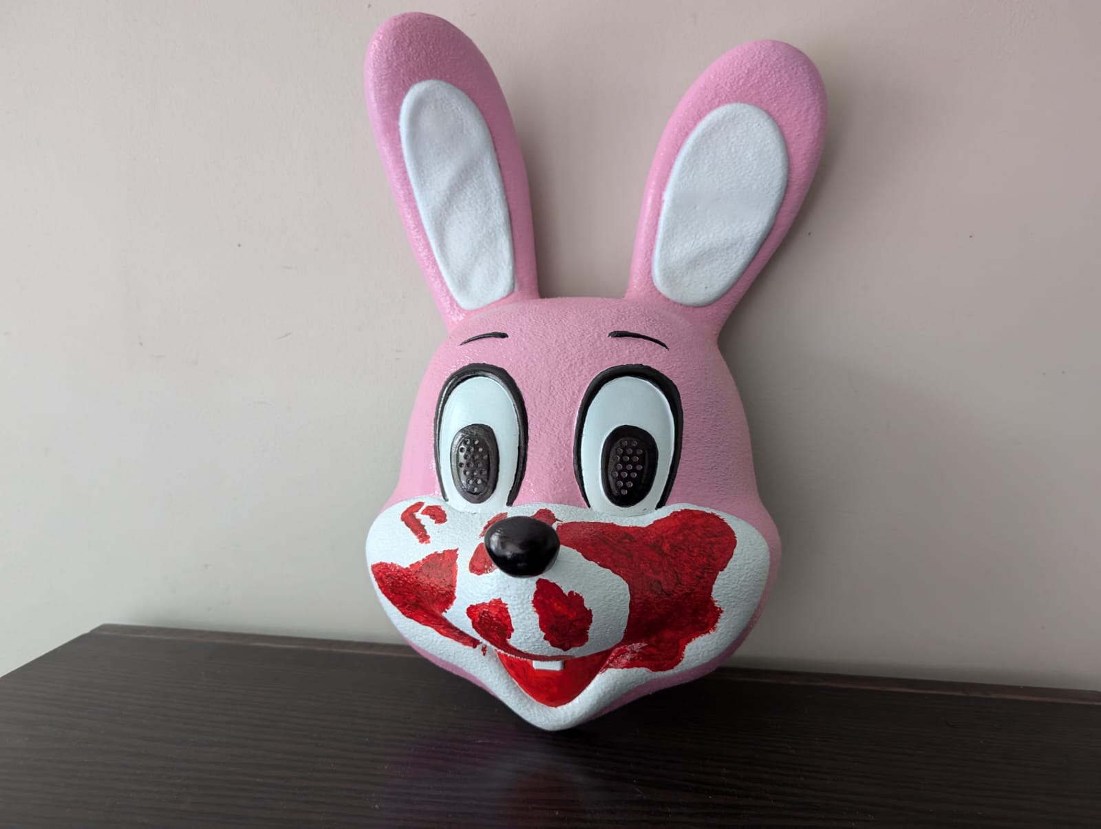 Silent hill pink Robbie Rabbit mask – Liligadget3d